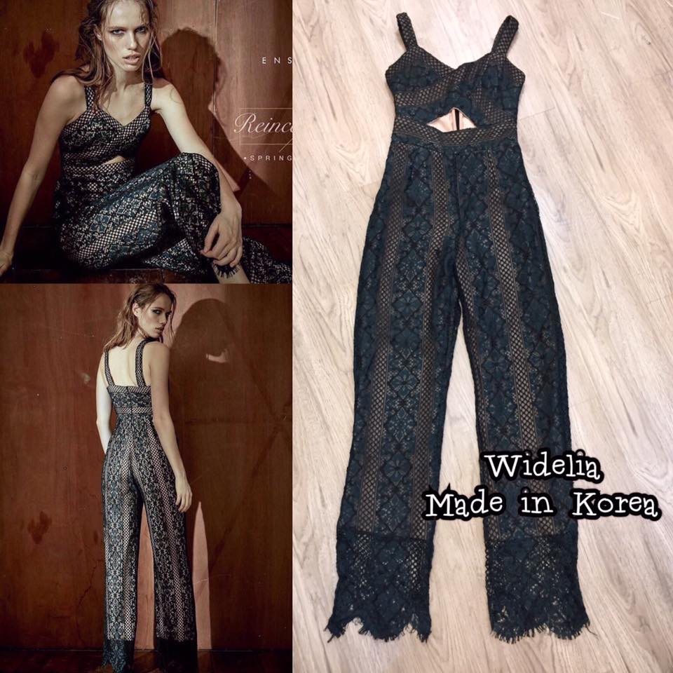 *พร้อมส่ง*ESB. Jumpsuit :: จั้มสูทสายเดี่ยวตัวแซ่บ สวยสะพรึง