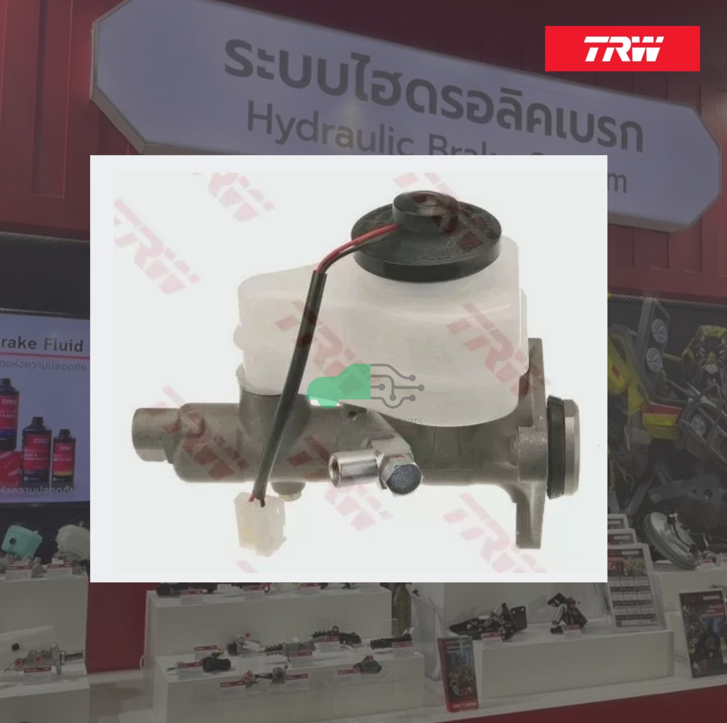 PMK387 แม่ปั๊มเบรก TOYOTA CORONA ST171 หน้าแปลน 3รู มีปลั๊ก 15/16"