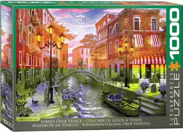 Eurographics - Sunset over Venice by Dominic Davison (Non-Pattern) 1000 pcs.