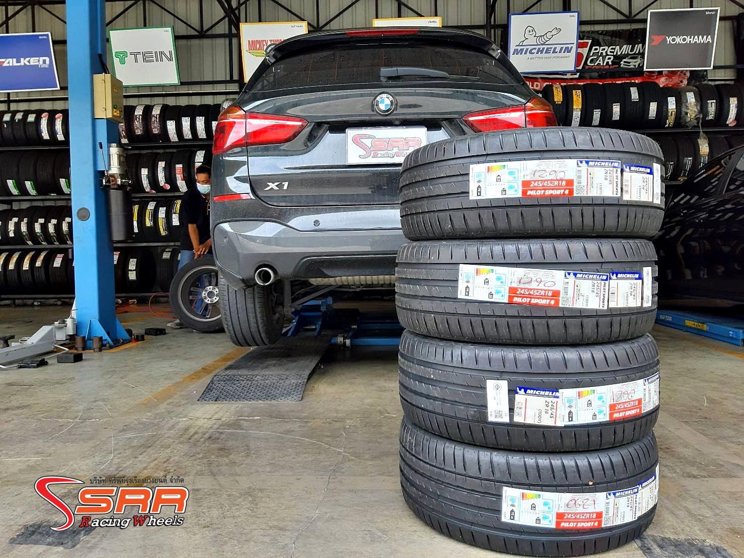 MICHELIN PILOT SPORT4 245/45ZR18 ยางใหม่ปี2021 ราคาพิเศษ