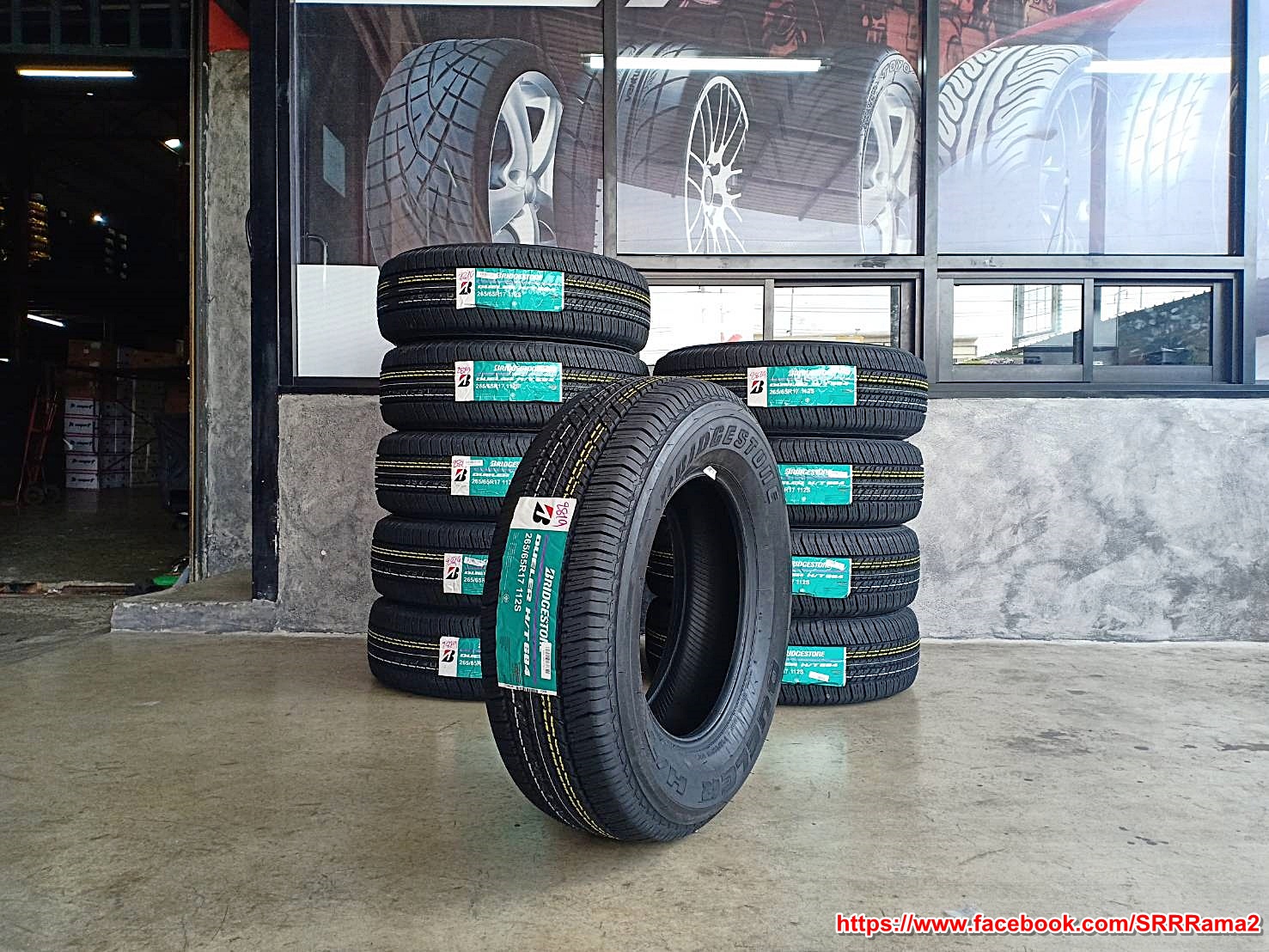 BRIDGESTONE DUELER H/T 684-II 265/65R17 ยางใหม่ปี20 ราคาพิเศษ