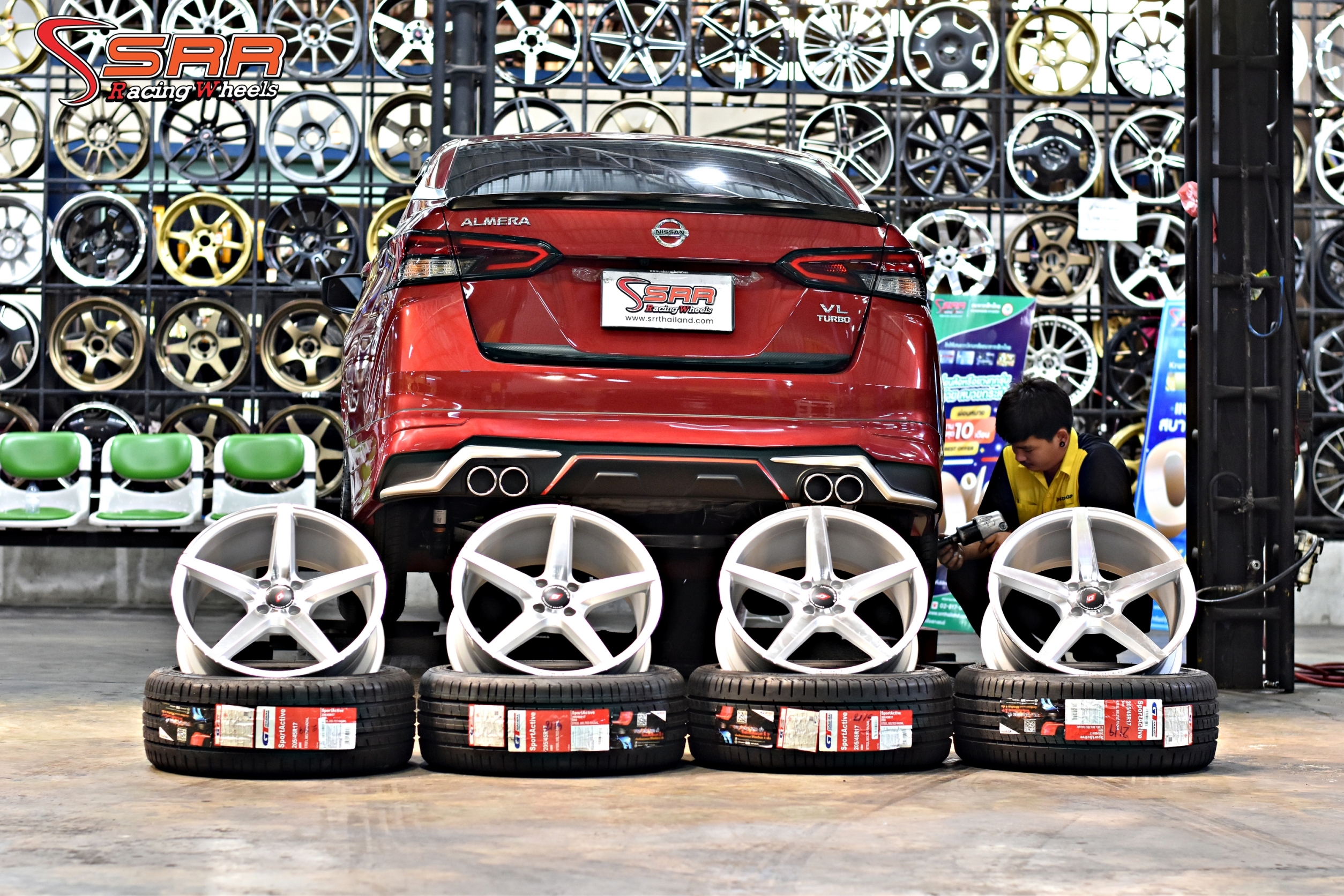 INFORGED IFG-15 ขอบ17 ET+38 4x100 MS