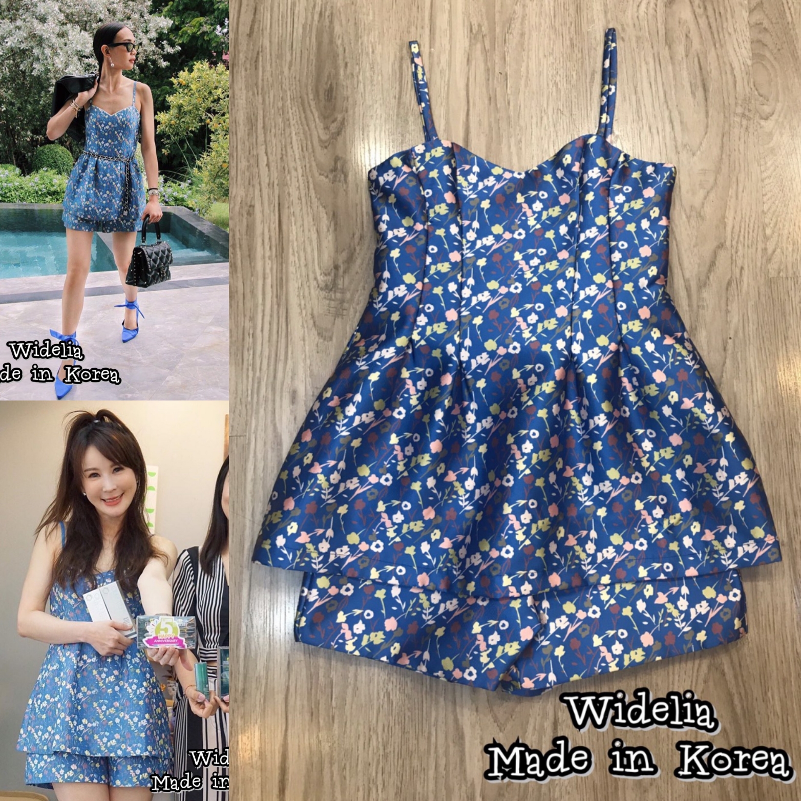 DSY Playsuit :: เดรสจั้มสายเดี่ยวขาสั้นตัวสวยเก๋