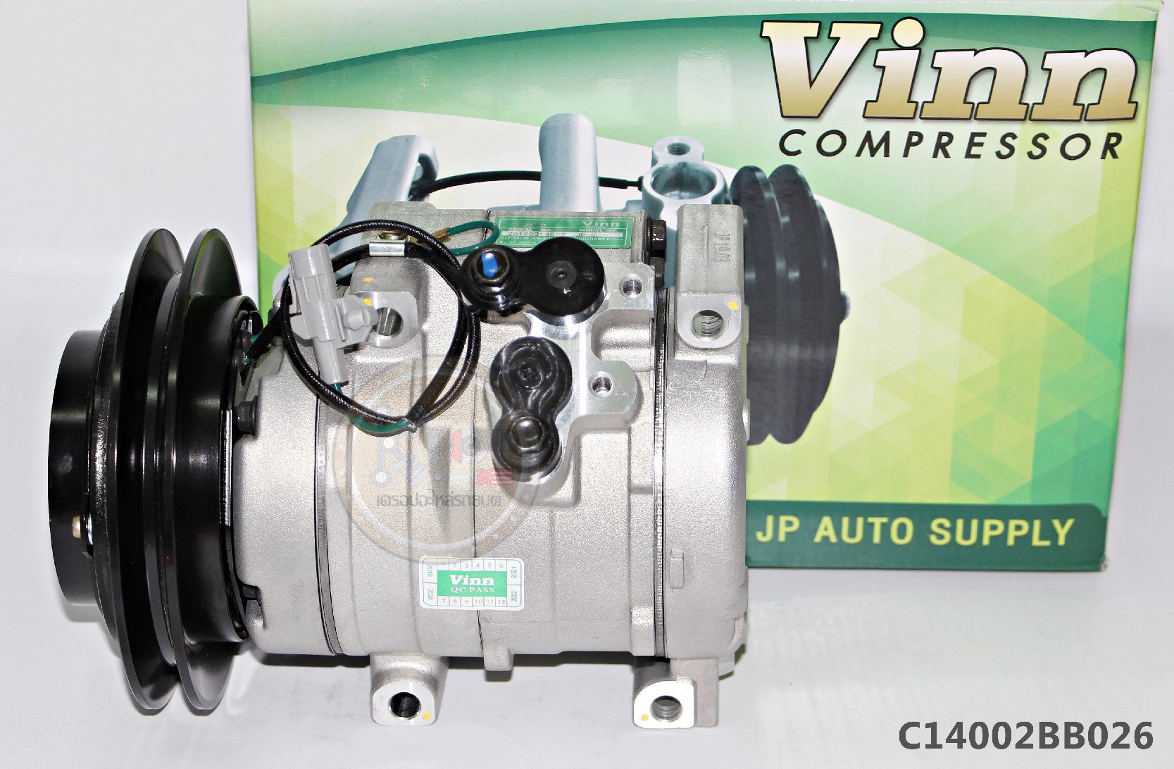 C14002BB026 คอมแอร์(Vinn)10S15C 1A 24V. ออกขวา - ขาตรง HINO ,ISUZU