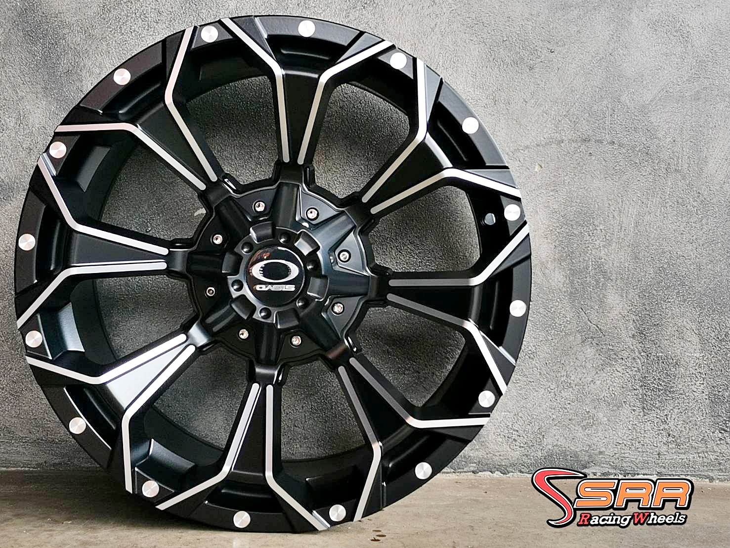 OASIS LT9 ขอบ18 6H139.7 ET15 MATT BLACK ราคาพิเศษ