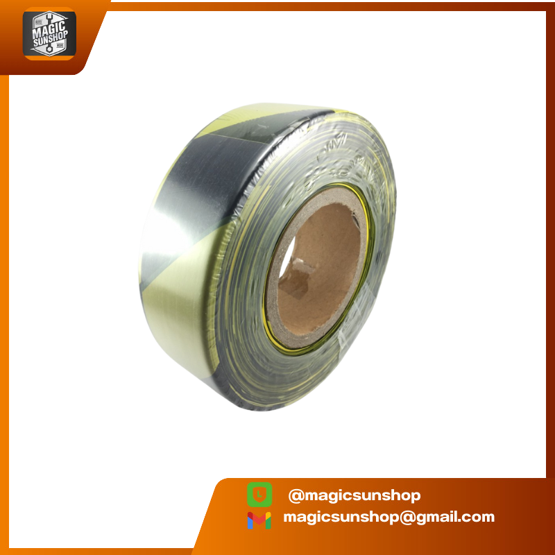 912497 ยูโรเทป เทปกั้นเขต EURO TAPE 2นิ้ว ยาว 500 เมตร เหลือง/ดำ 50 mm.x 500 m. เหลือง/ดำ