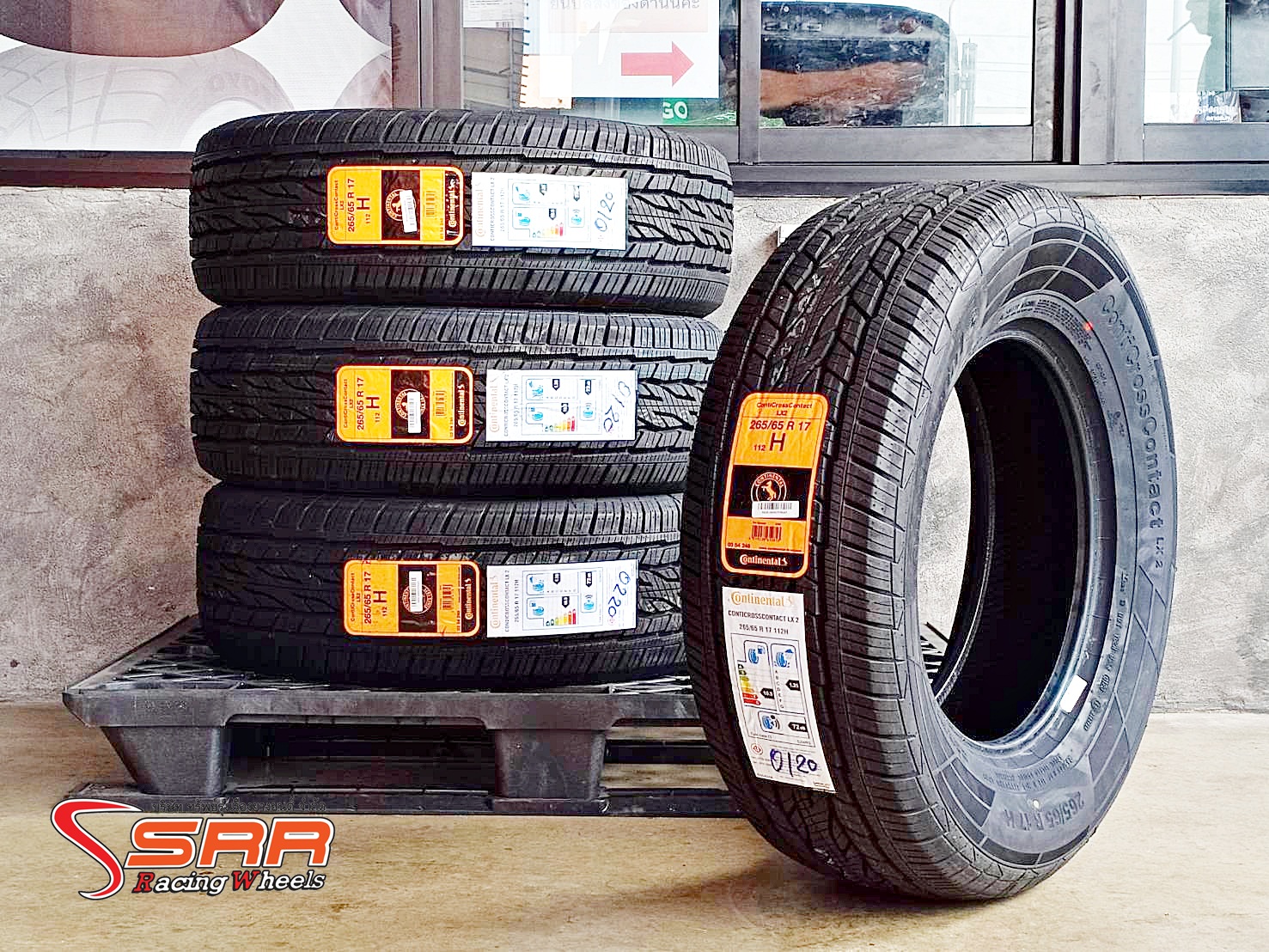 Continental ContiCrossContact LX2 265/65R17 ยางใหม่ปี20 ราคาพิเศษ