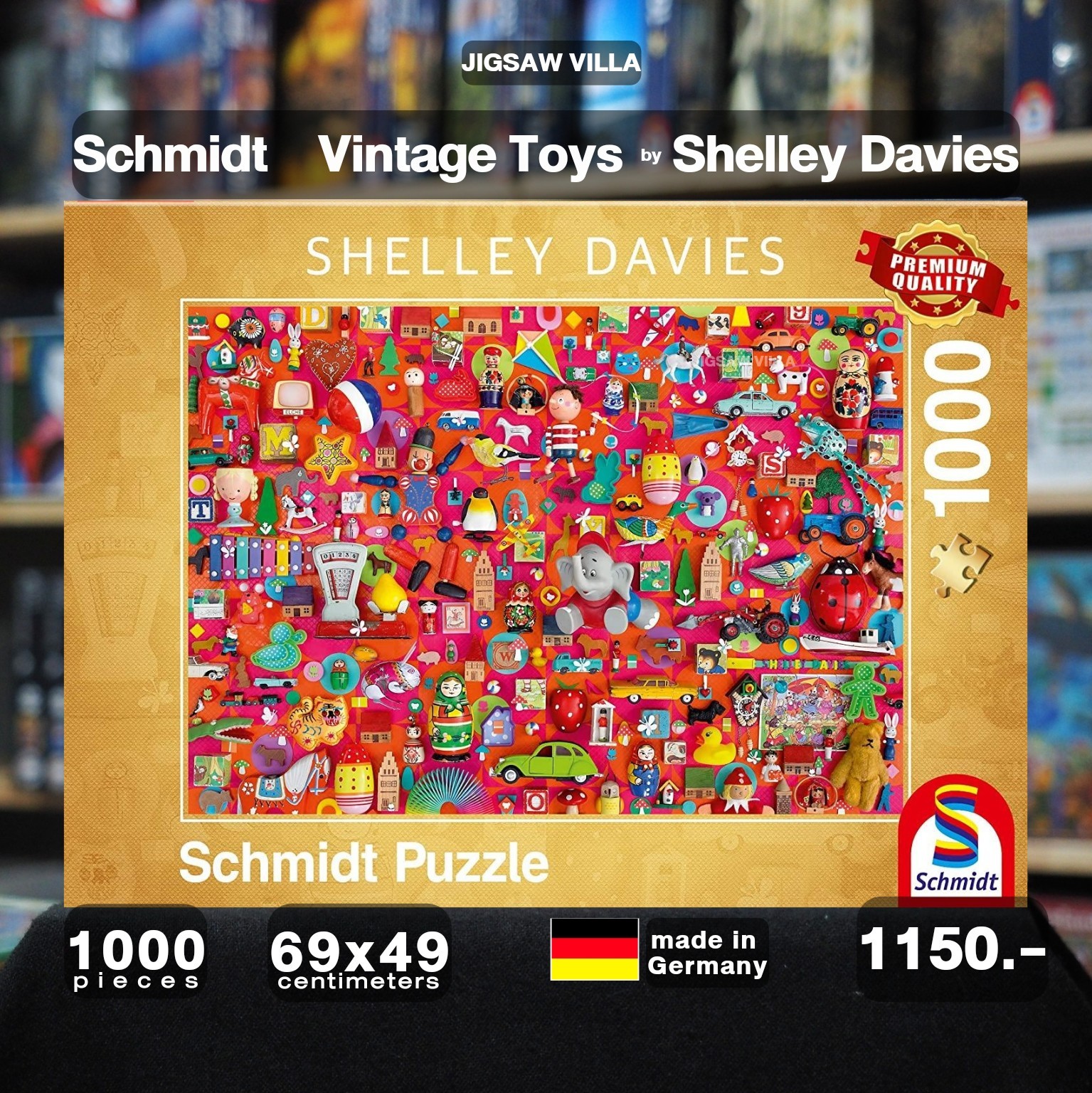 Schmidt - Vintage Toys by Shelley Davies 1000 pcs.