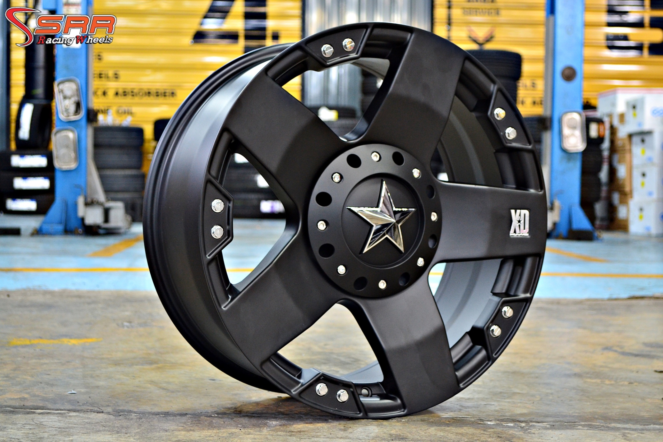 XD-SERIES XD775 ขอบ20 ET+10 6x135/6x139.7 MATTE BLACK