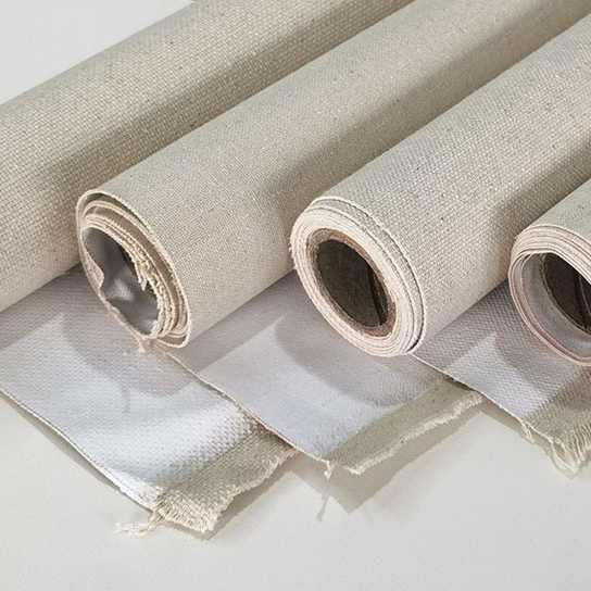 ผ้าแคนวาสผสมลินิน 330 GSM 170*100 cm ( Canvas and linen Blend )