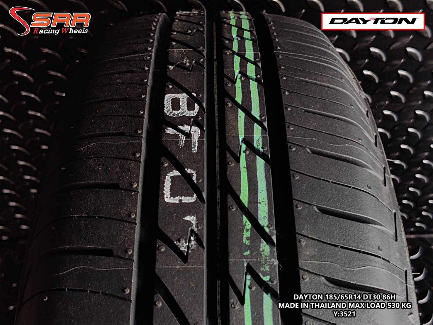 DAYTON DT30 185/65R14 ยางใหม่ปี2021 ลดราคาพิเศษ
