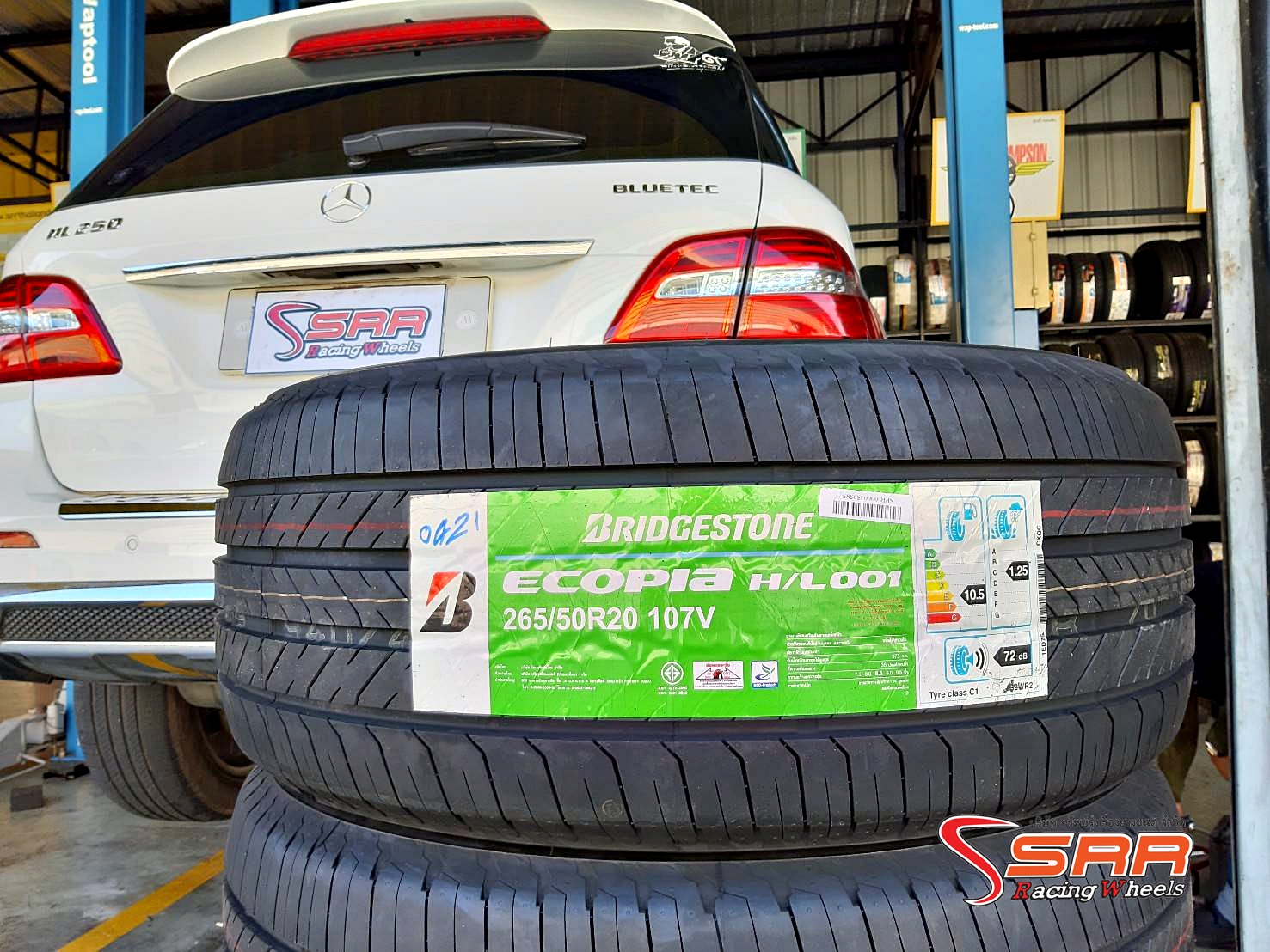 BRIDGESTONE ECOPIA H/L001 265/50R20 ยางใหม่ปี2021 ราคาพิเศษ