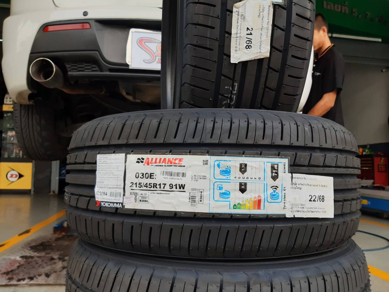 YOKOHAMA ALLIANCE 030Ex 215/45R17 ยางญี่ปุ่นปี20 ลดราคาพิเศษ