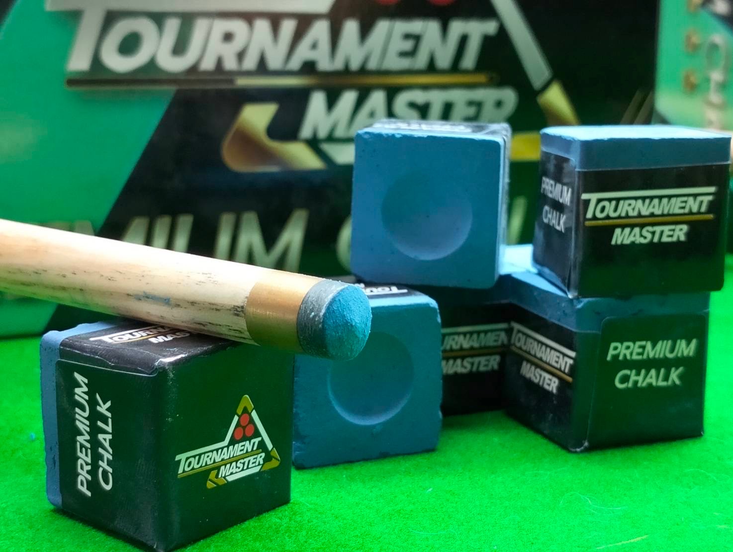 ชอล์คฝนหัวคิว รุ่น Tournament Master สีน้ำเงิน (BLUE)