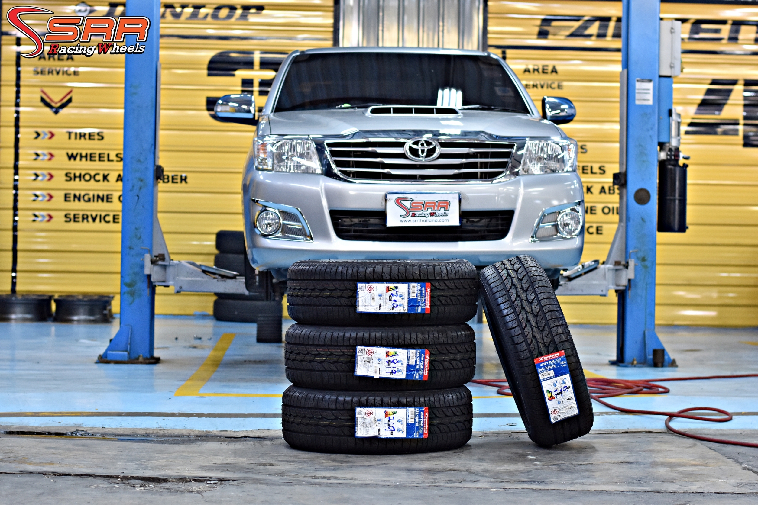 SILVERSTONE ESTIVA X5 235/55R18 ยางใหม่ปี19 ลดราคาพิเศษ