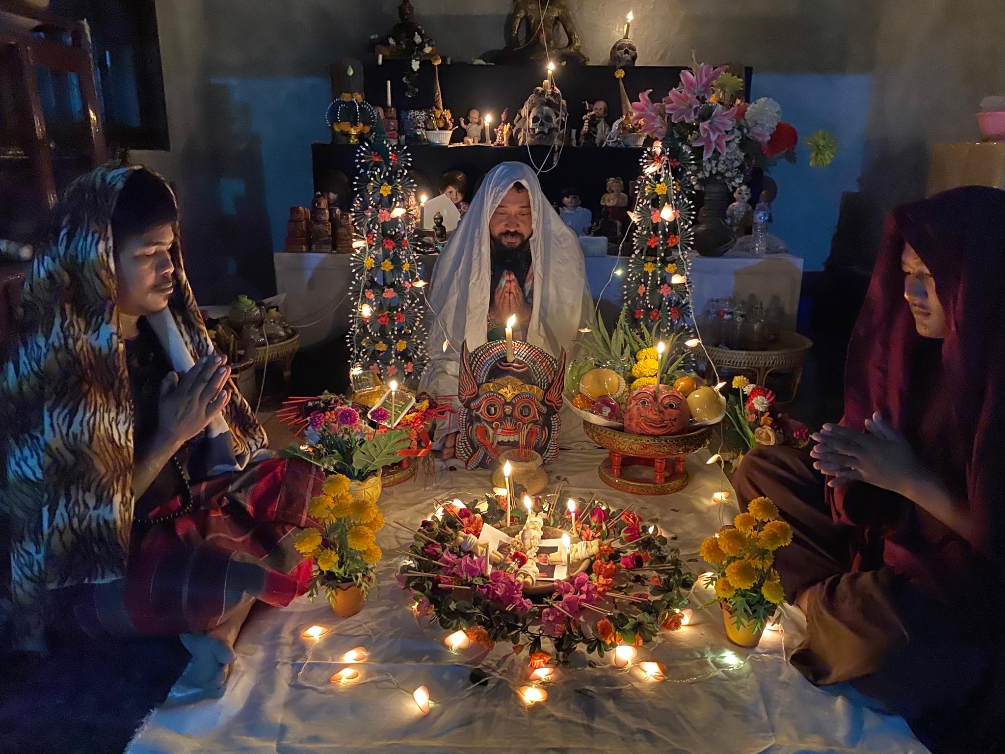 พิธี เสกหมู่รวมวิชา เขมร อิสลาม ธรรมบันลุ