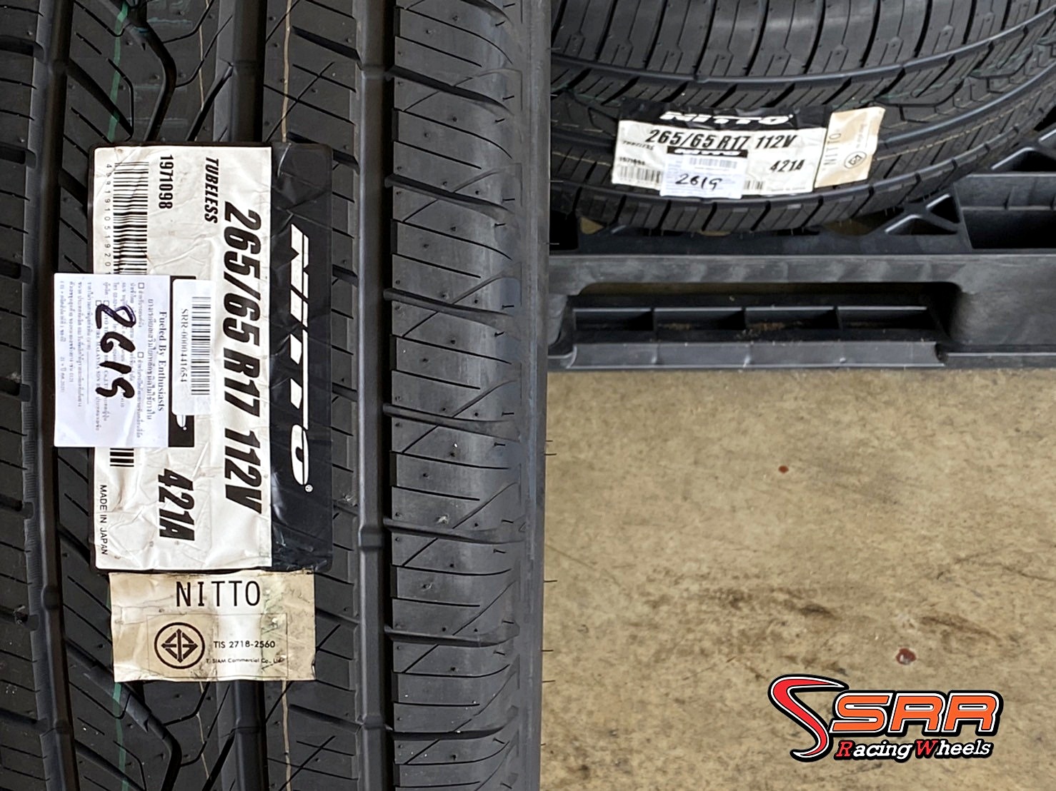 NITTO 421A 265/65R17 ยางญี่ปุ่น ยางใหม่ ลดราคาพิเศษ
