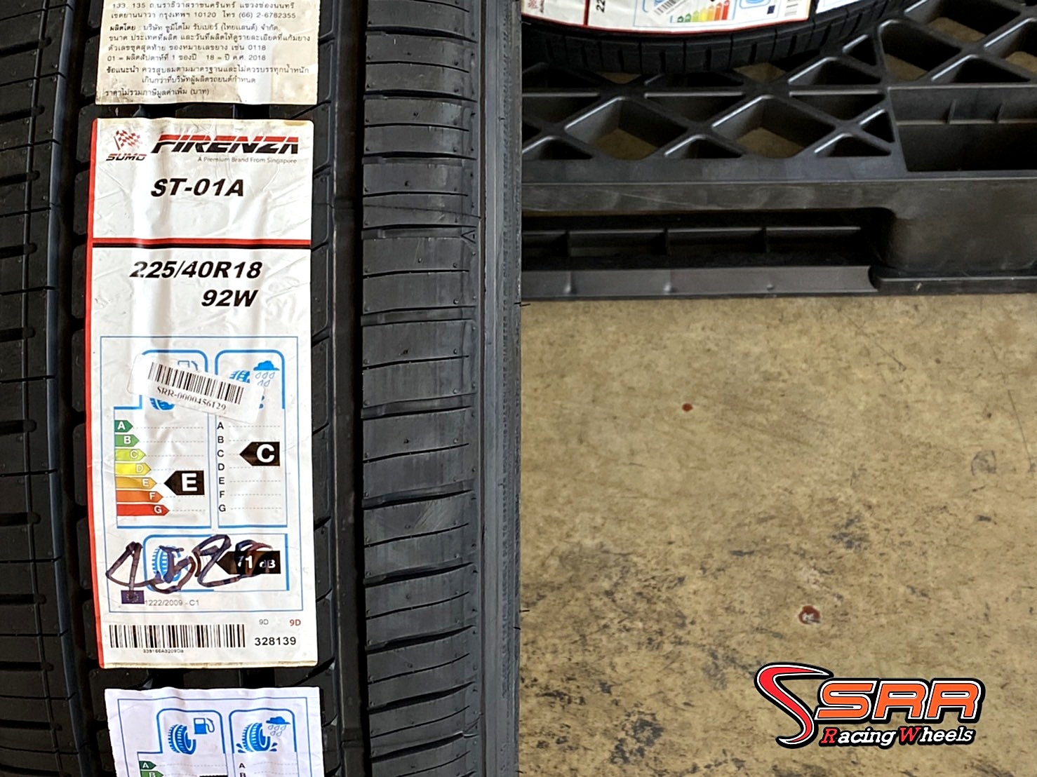FIRENZA ST-01A 225/40R18 ยางใหม่ ยางไทย ลดราคาพิเศษ
