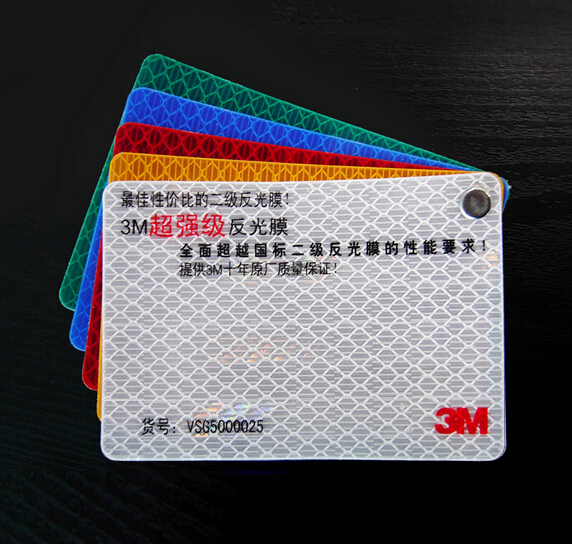 สติ๊กเกอร์ สะท้อนแสง 3M แท้ หน้ากว้าง 48 นิ้ว X 45.72 เมตร เกรด HIP High Intensity Prismatic HIGH งานจราจร