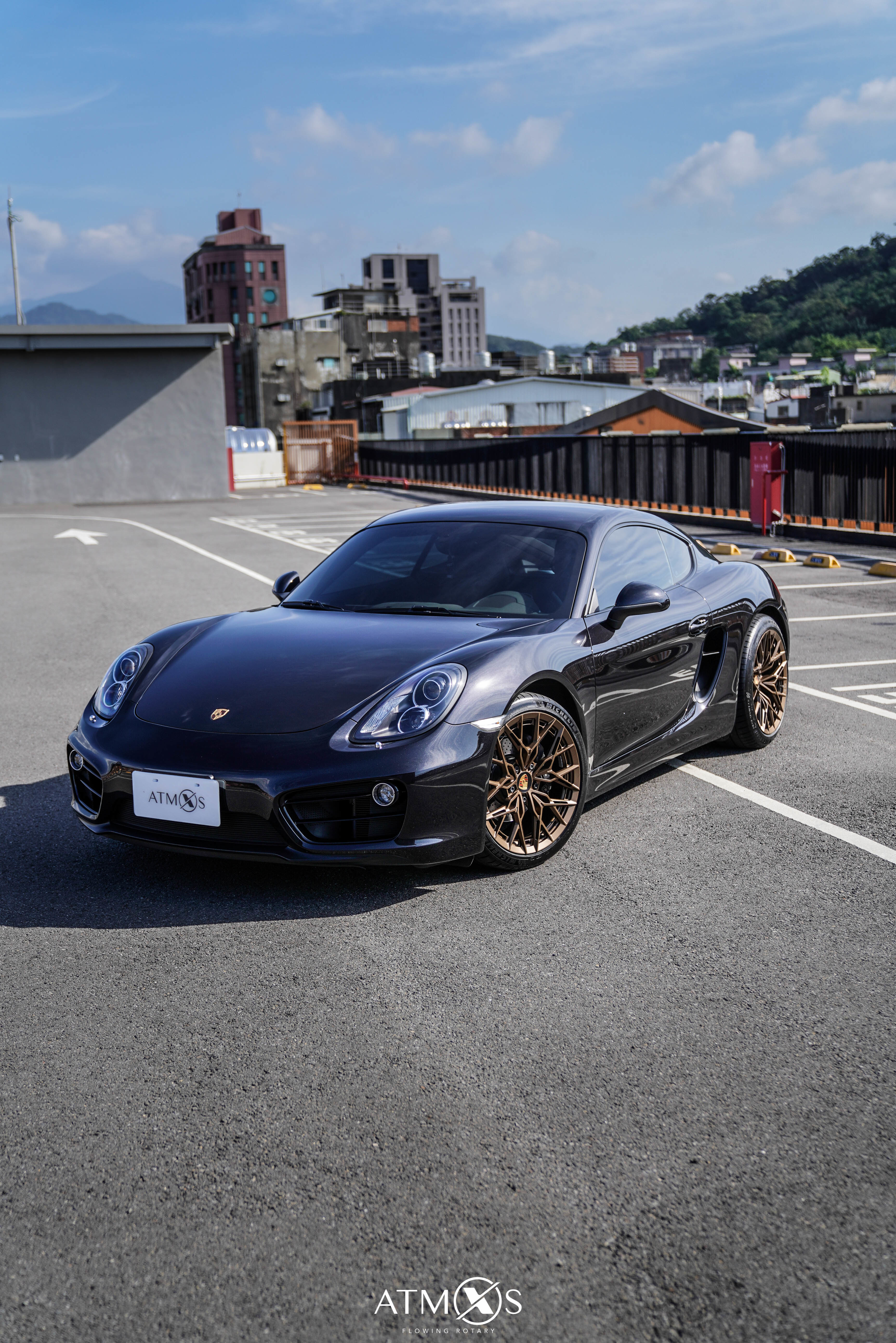 ATMOS X-Lab Model 5 ขอบ20 5x130 สำหรับรถ Porsche Cayman 981