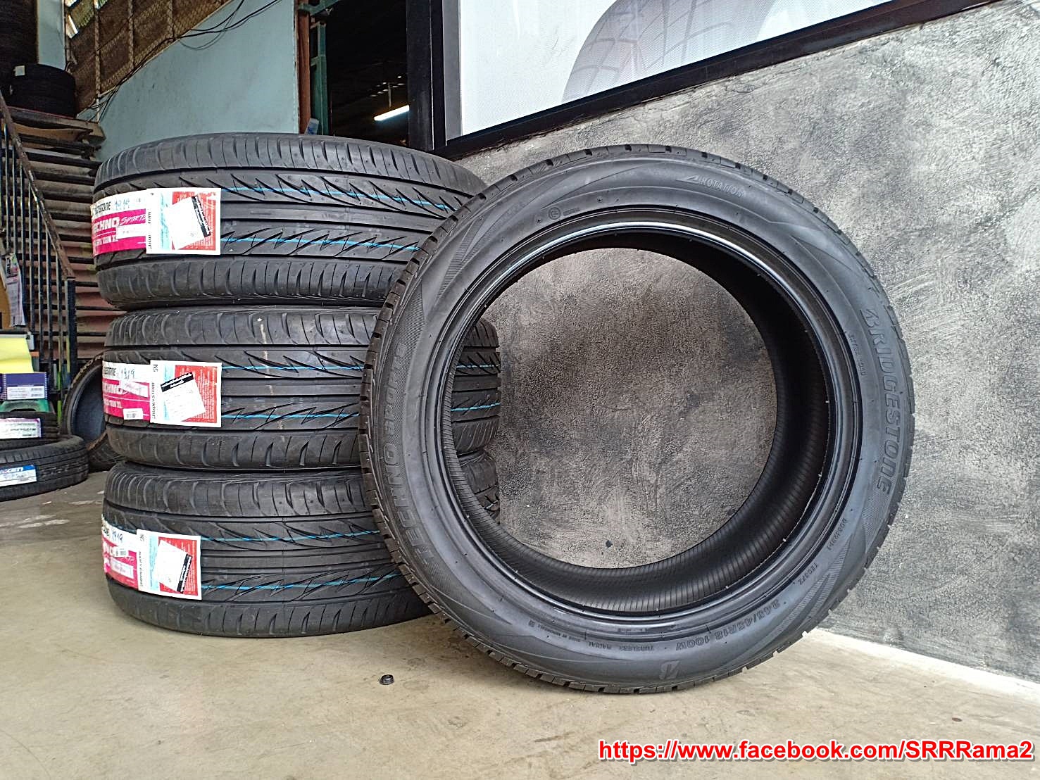 BRIDGESTONE TECHNO SPORTS 245/45R18 ยางใหม่ปี19 ลดราคาพิเศษ