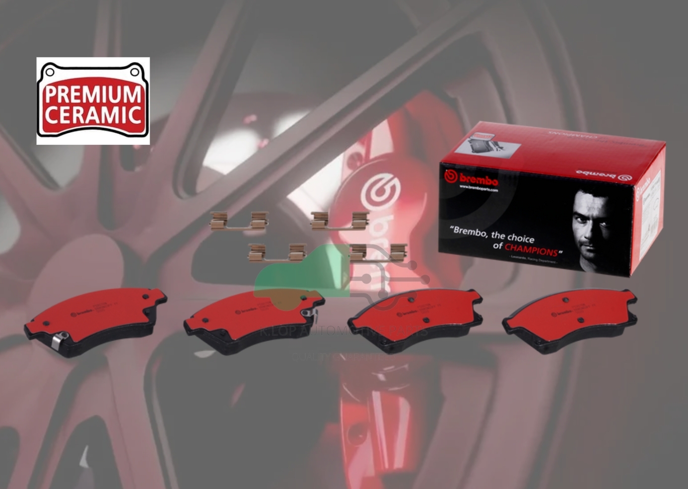 P59 076N ผ้าเบรกหน้า (แท้ BREMBO รุ่น Ceramic) Chevrolet CRUZE (1.6 1.8) 10-18