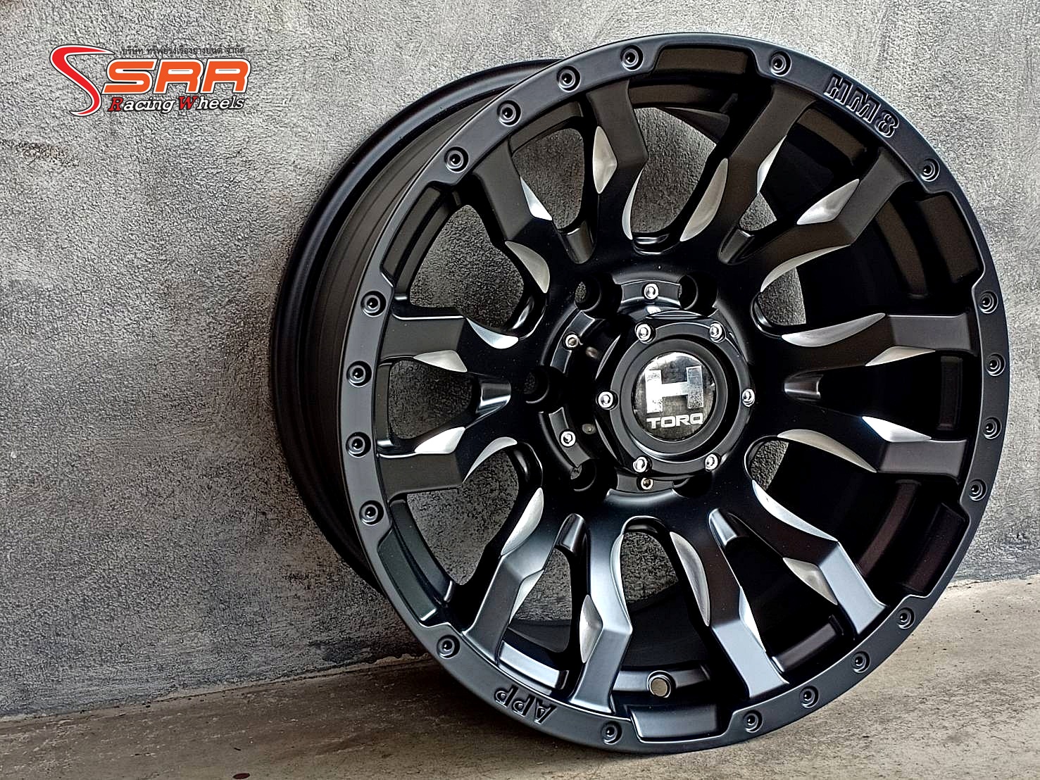 HAMMER HM8 ขอบ16x8.5 ET+0 6x139.7 MBS