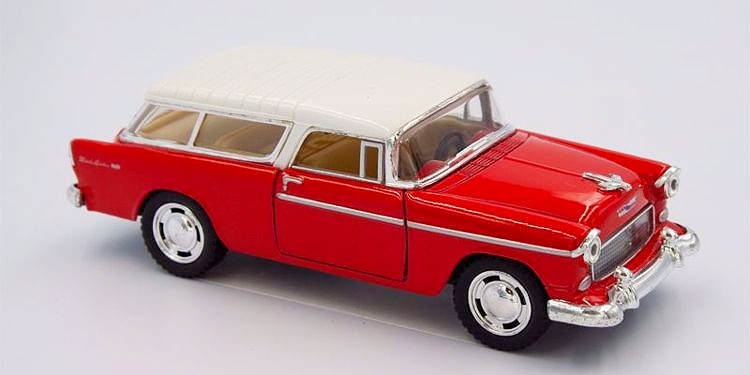 1955 Chevy Nomad Scale 1:40 โมเดลรถเหล็ก (ปลีก-ส่ง)