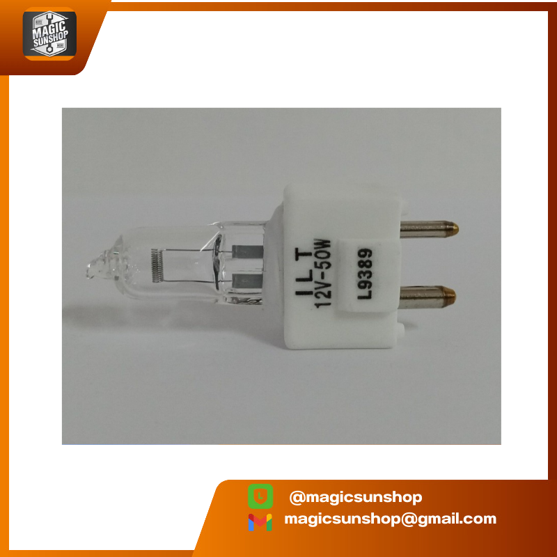 หลอดฮาโลเจน Halogen Precision Pre-focused light bulb Volts12Watts 50Amps L9389