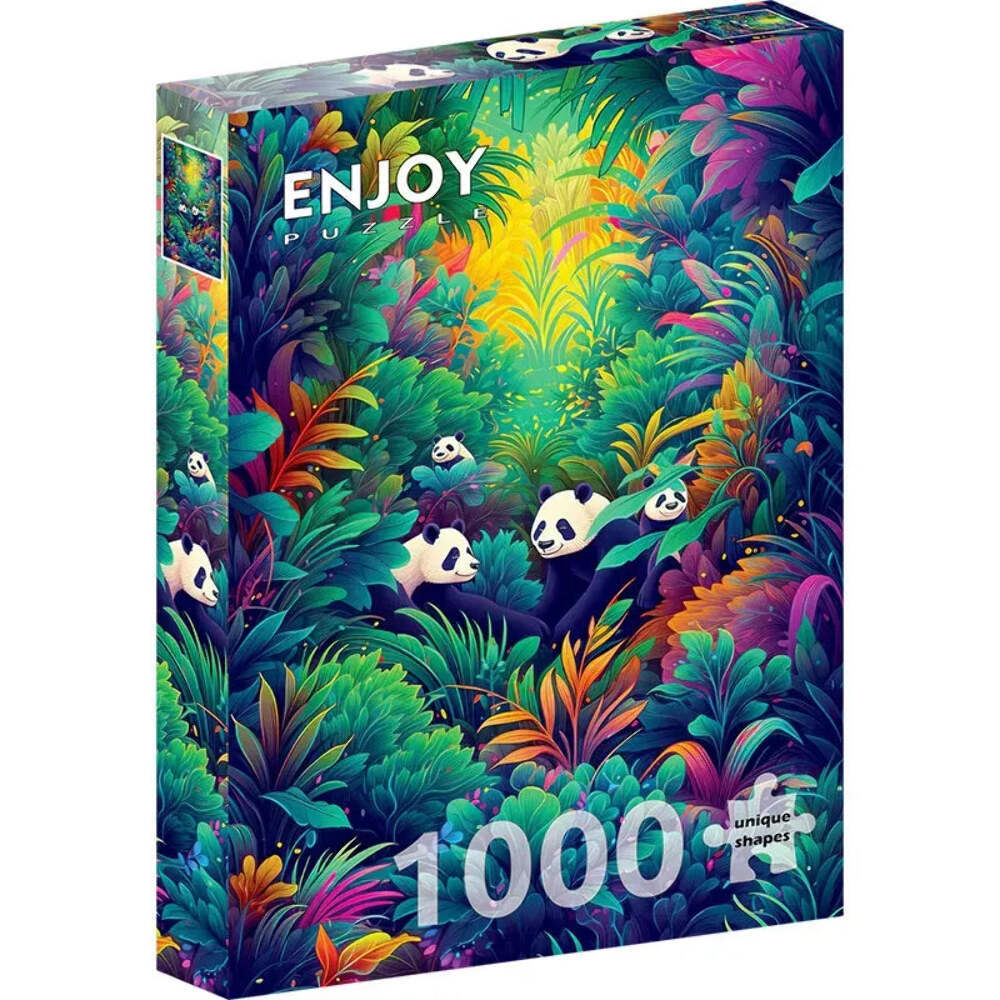 Enjoy Puzzle - Panda Haven 1000 pcs.