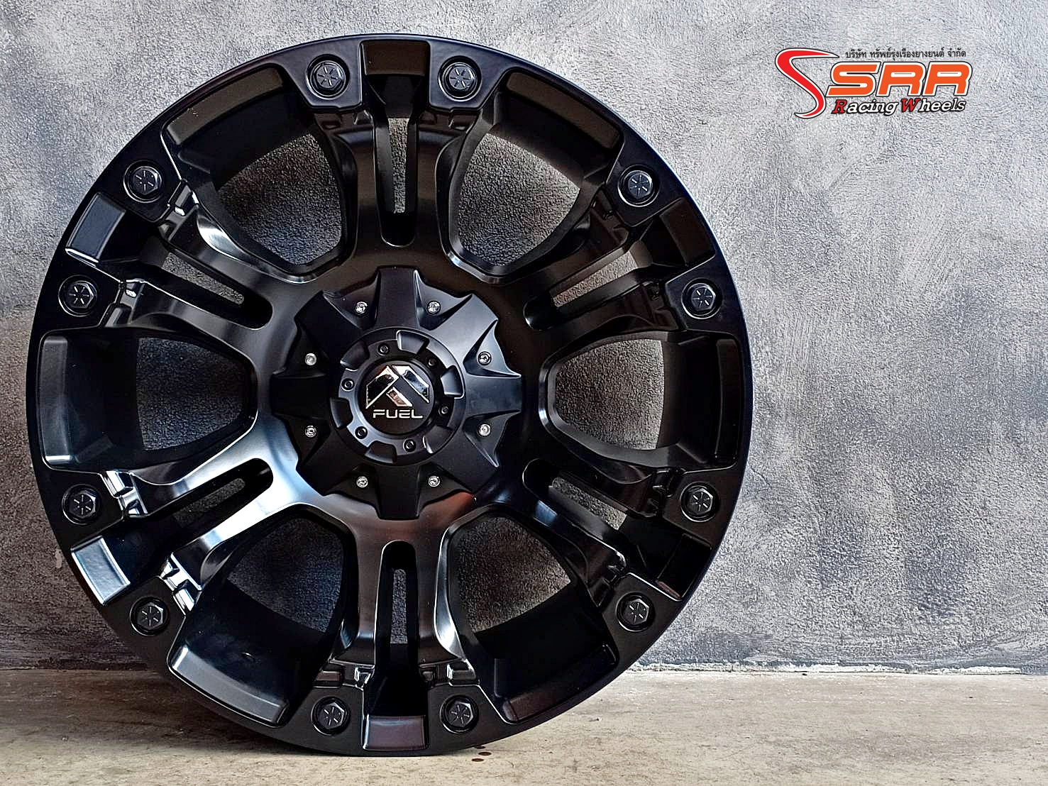 FUEL VAPOR D560 20x9 6x135/6x139.7 ET+1 MATTE BLACK