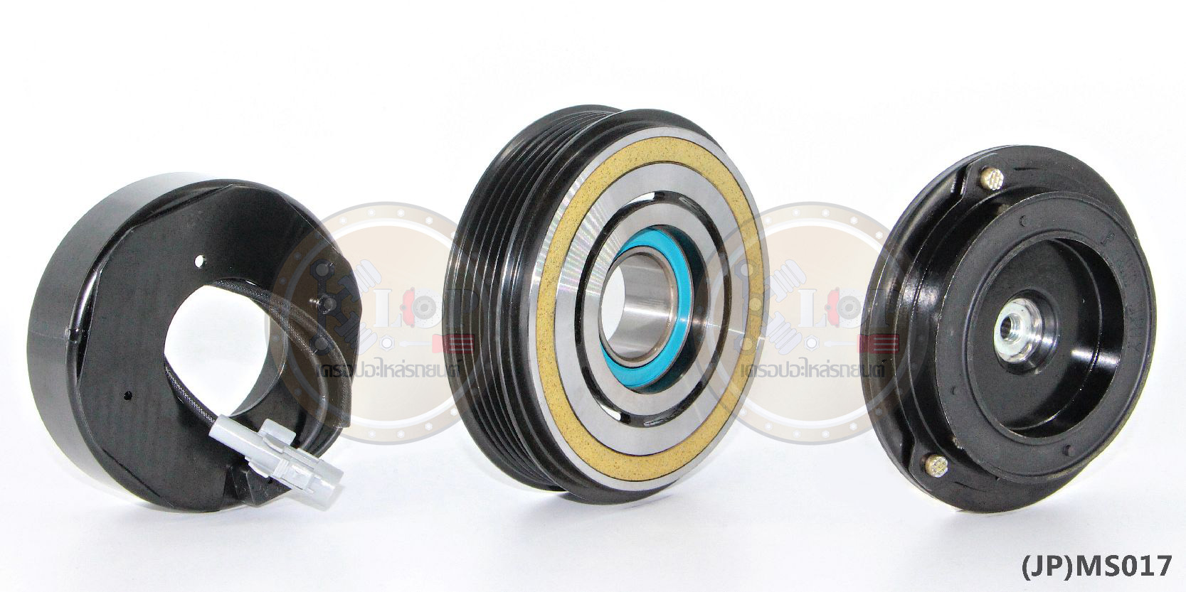 (JP)MS017-JP ชุดหน้าคลัทช์(Vinn) MITSUBISHI PAJERO SPORT ปี2015 (ญี่ปุ่น) 112mm. 5PK 12V.