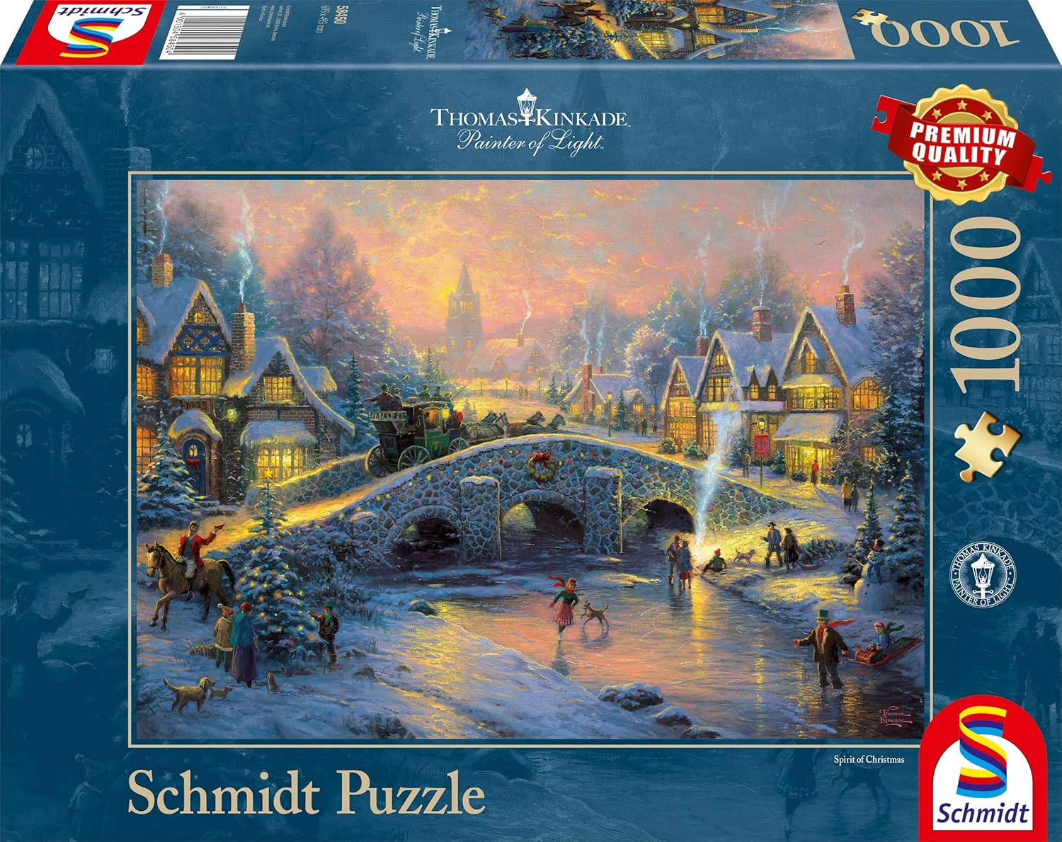 Schmidt - Spirit of Christmas by Thomas Kinkade 1000 pcs.