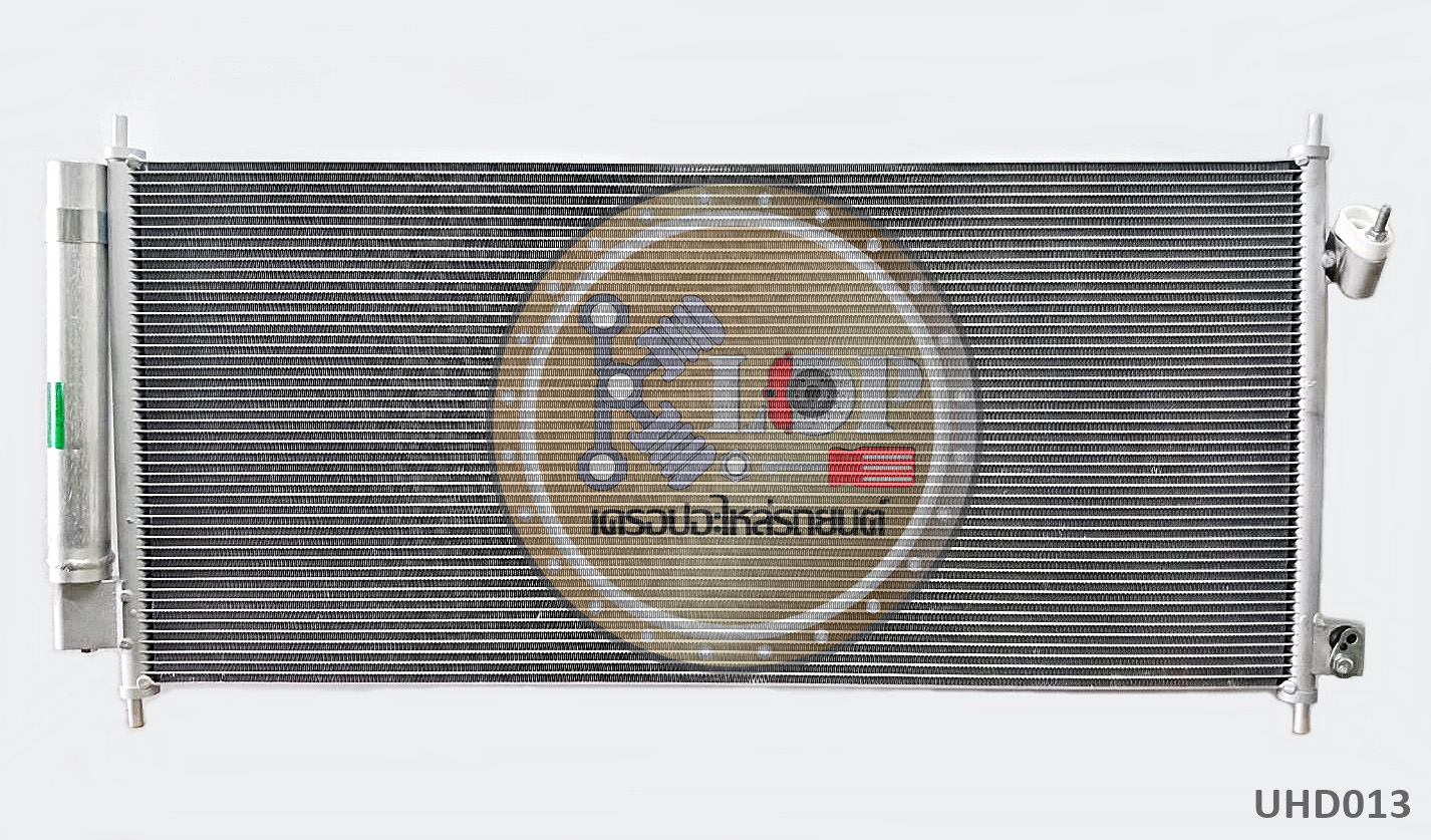 UHD013 คอยล์ร้อน(Vinn) Honda FIT (JAZZ ปี2009) (หนา 16 mm. Tube 48 แถว)