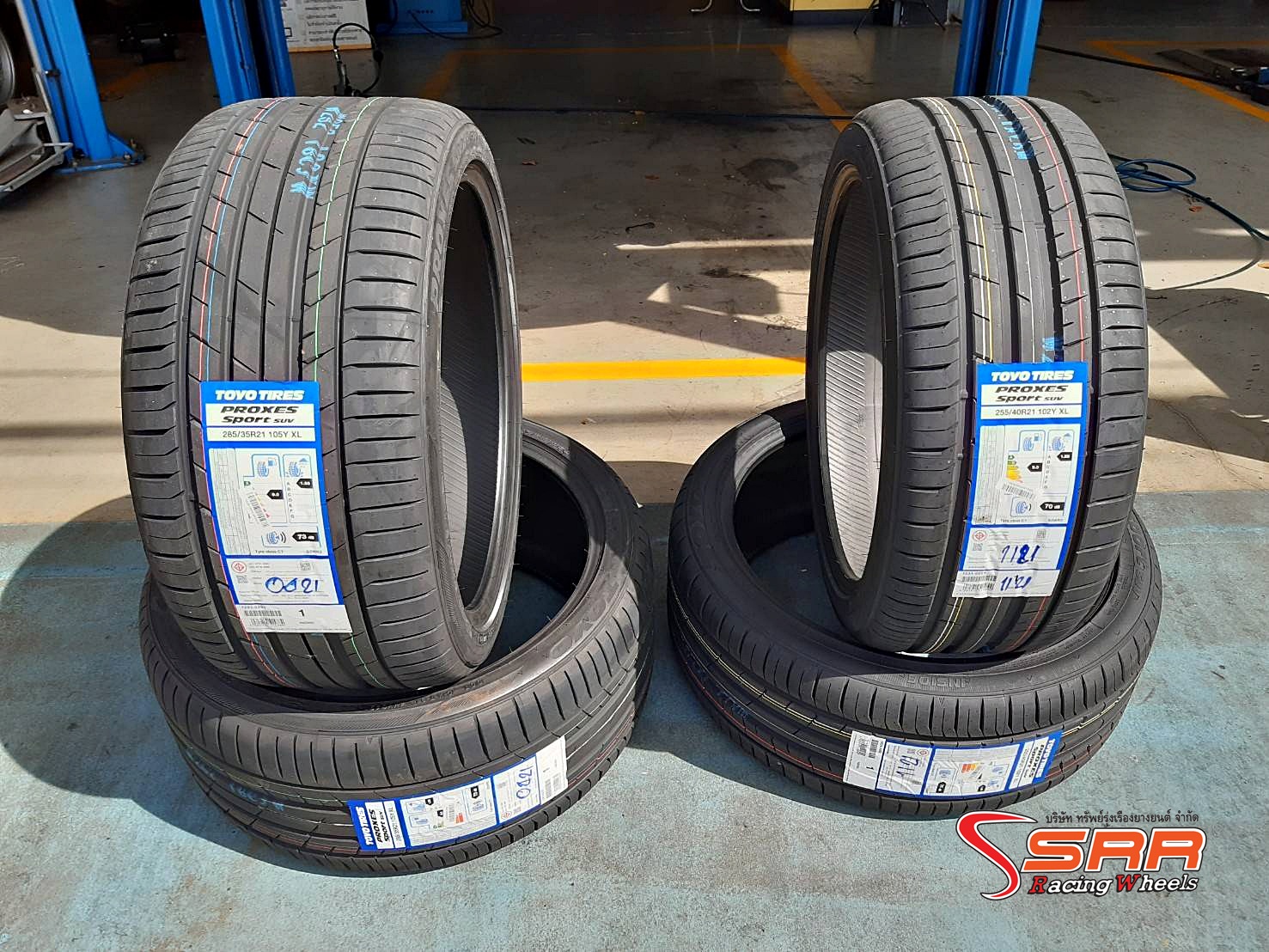 TOYO PROXES SPORT SUV 285/35R21 ยางใหม่ปี2021 ราคาพิเศษ