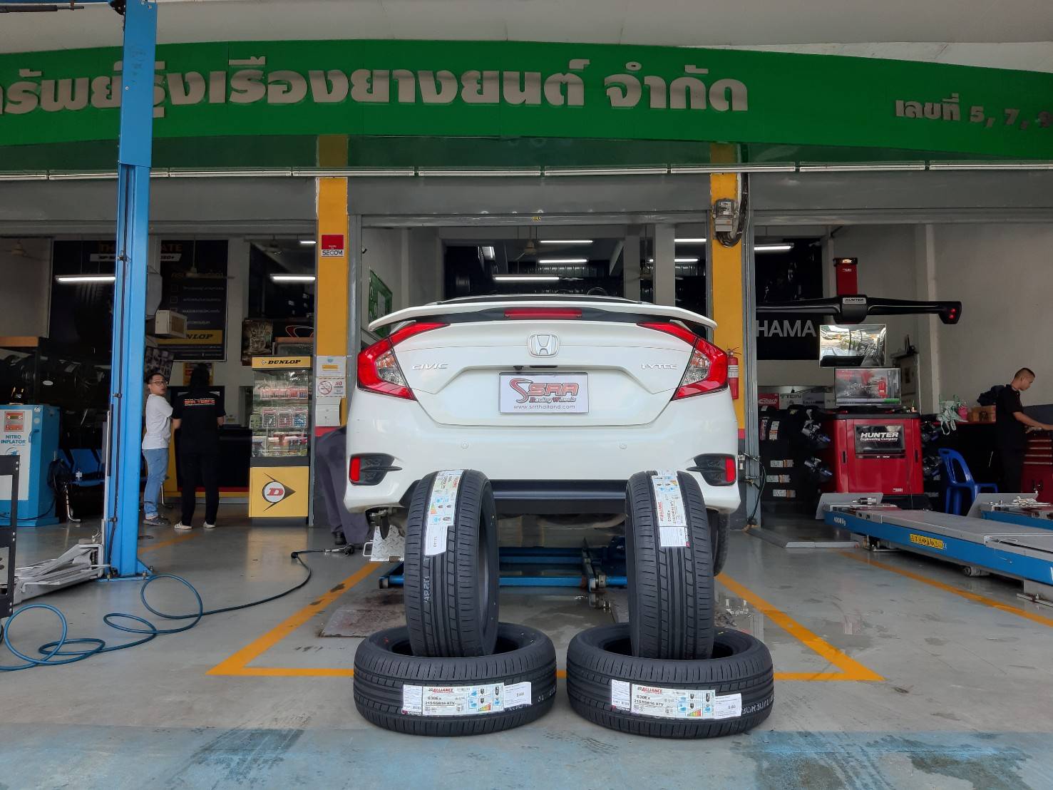 YOKOHAMA ALLIANCE 030Ex 215/55R16 ยางญี่ปุ่นปี20 ลดราคาพิเศษ