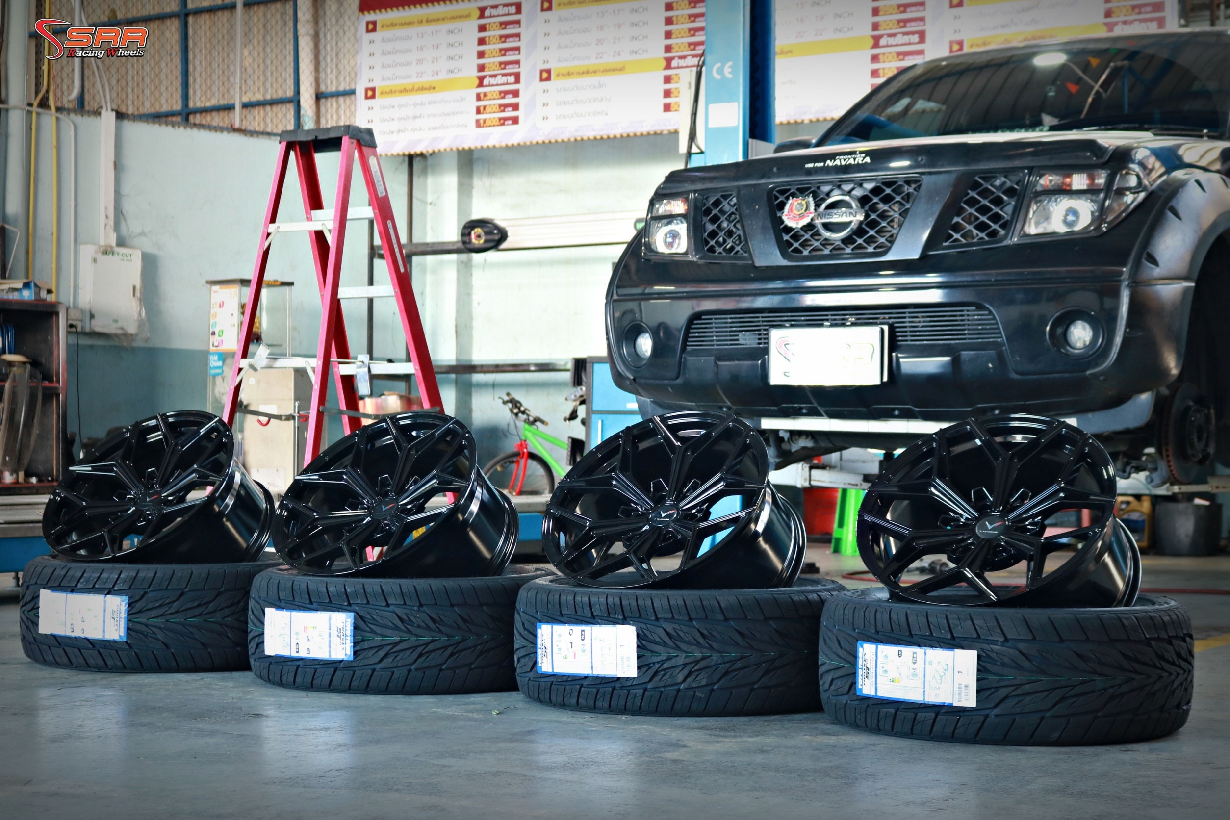 V RACING VZ-01 ขอบ20 6x139.7 ET15 GLOSS BLACK