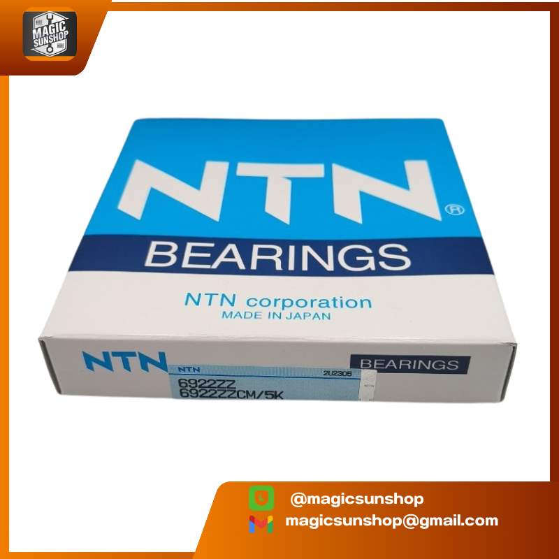 927204 NTN BEARING 6922ZZ
