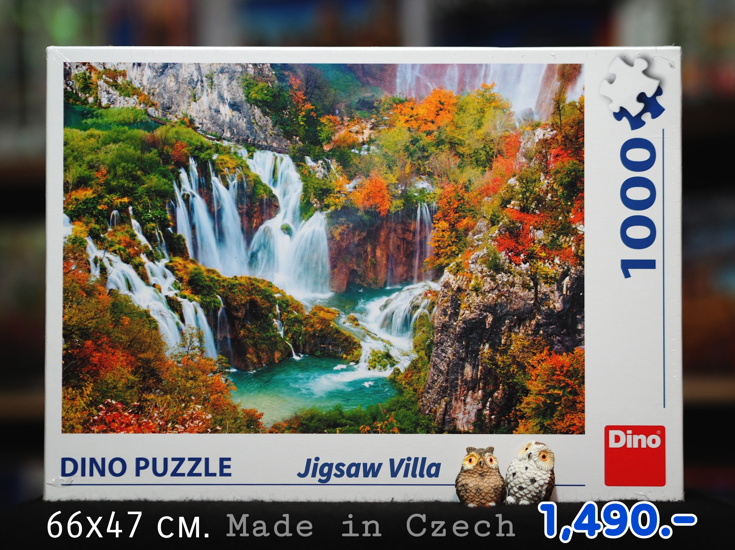 Dino Puzzle - Plitvice Lakes, Croatia 1000 pcs.