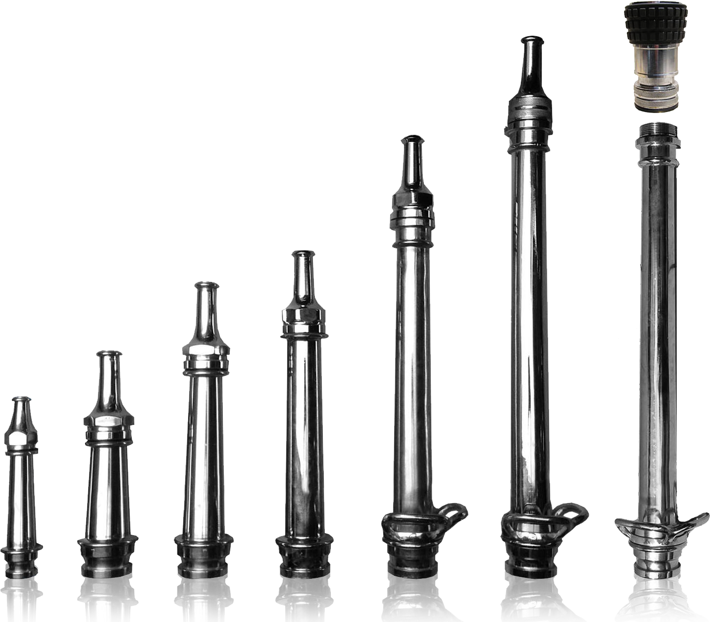 หัวฉีดลำตรง พร้อมด้าม 2.5"x12"