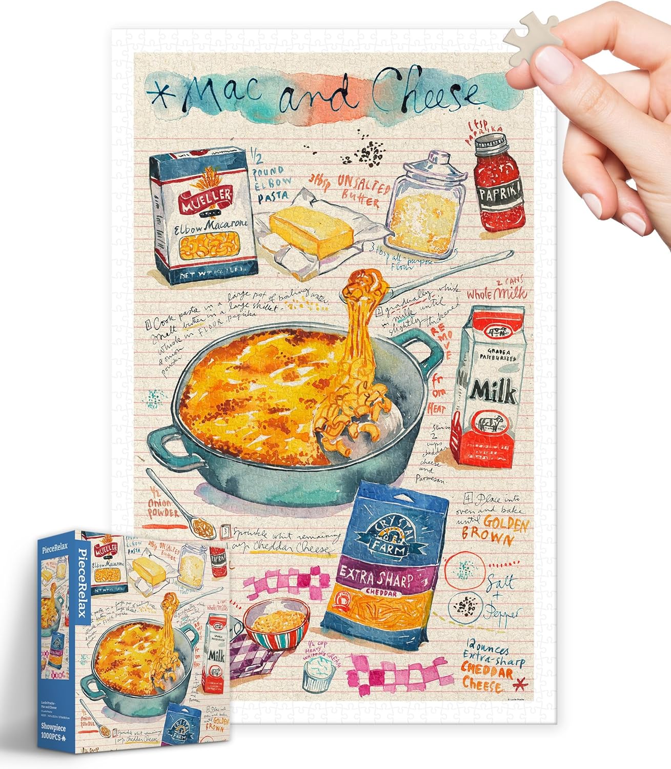 Pintoo - Mac and Cheese by Lucile Prache 1000 pcs.