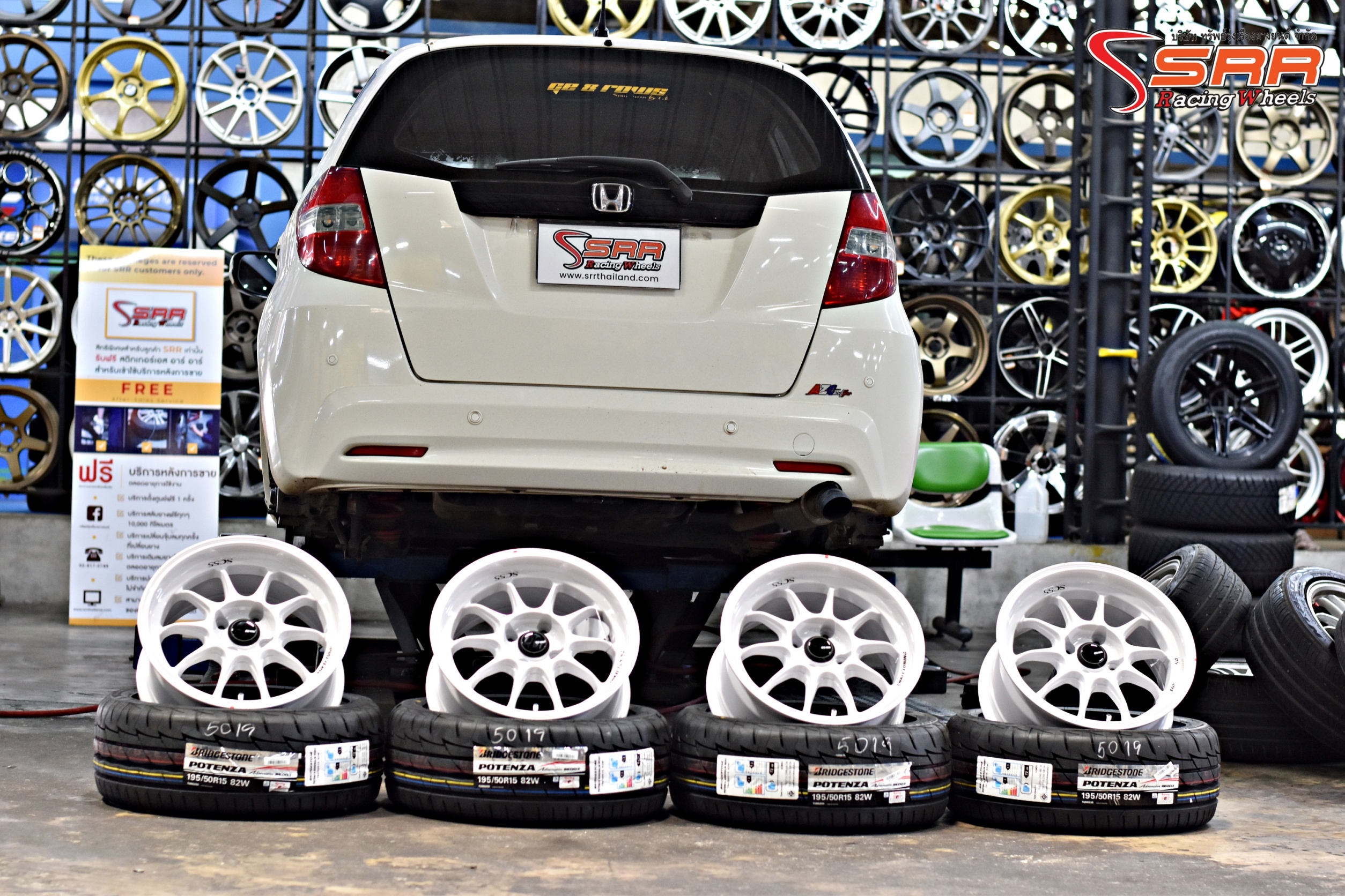 ENKEI TUNING SC55 ขอบ15 ET+28 4x100 GWT1QR2DK