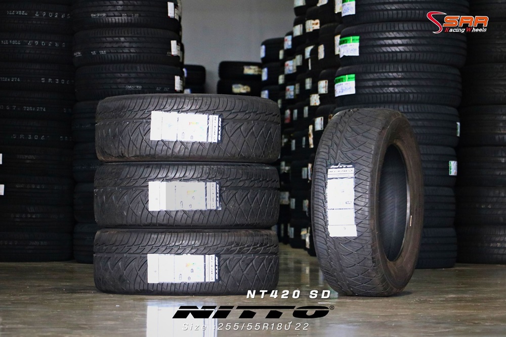 NITTO NT420SD 255/55R18 ยางซิ่ง ยางใหม่ ลดราคาพิเศษ