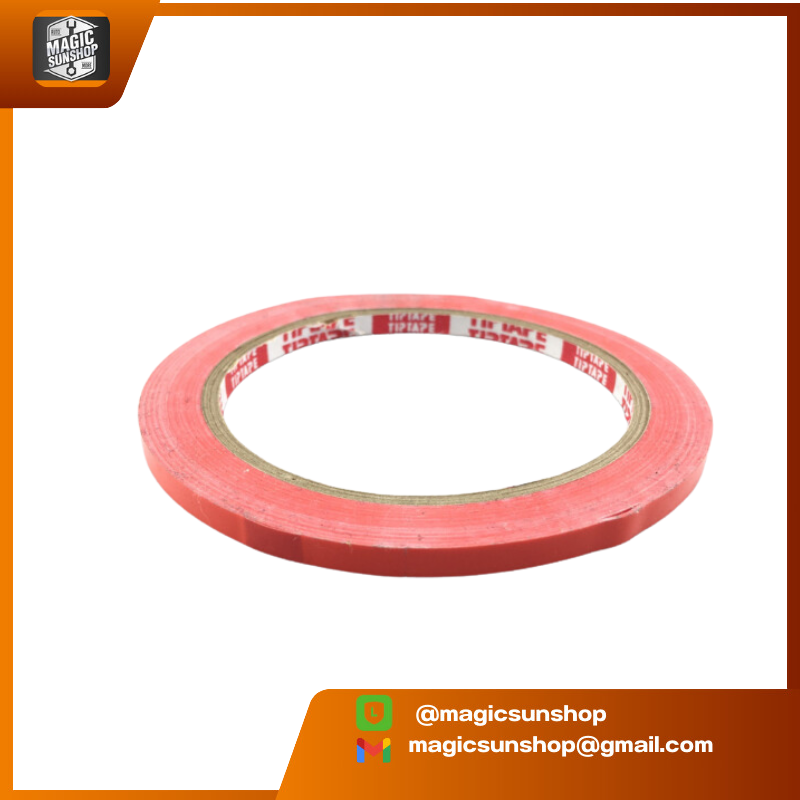 904265 KINGHAWK Tip-CSC เทปตีเส้นบอร์ด สีแดง 5mmx50mtr 5mm x 50 mt แดง