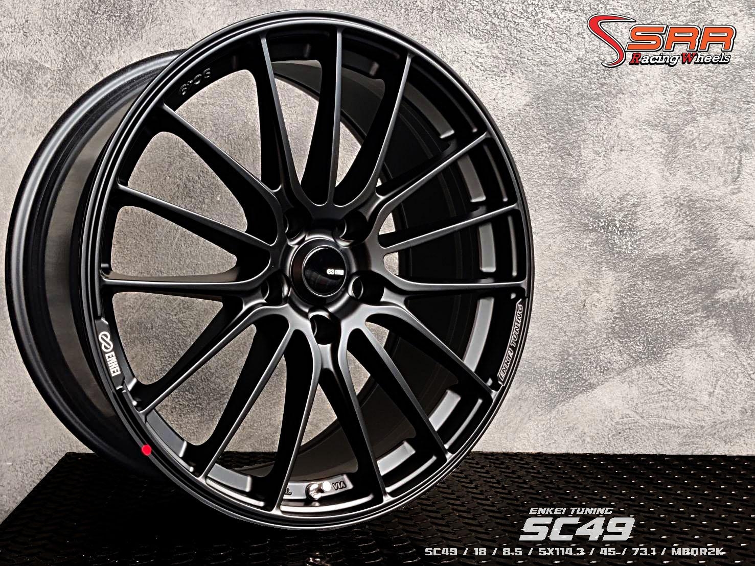 ENKEI TUNING SC49 ขอบ18 5x114.3 ET45 MBQR2K ราคาพิเศษ