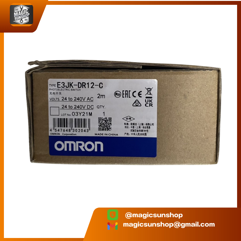 926364 OMRON E3JK-DR12-C 2M