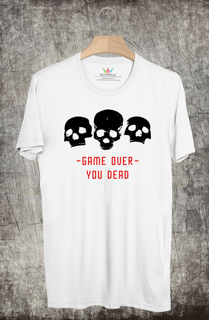 BP167 เสื้อยืด GAME OVER #1