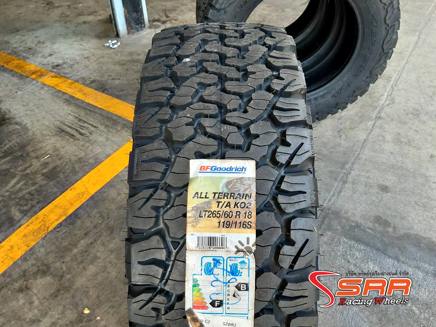 BFGoodrich All Terrain KO2 265/60R18 ยางใหม่ปี2021 แบรนด์America