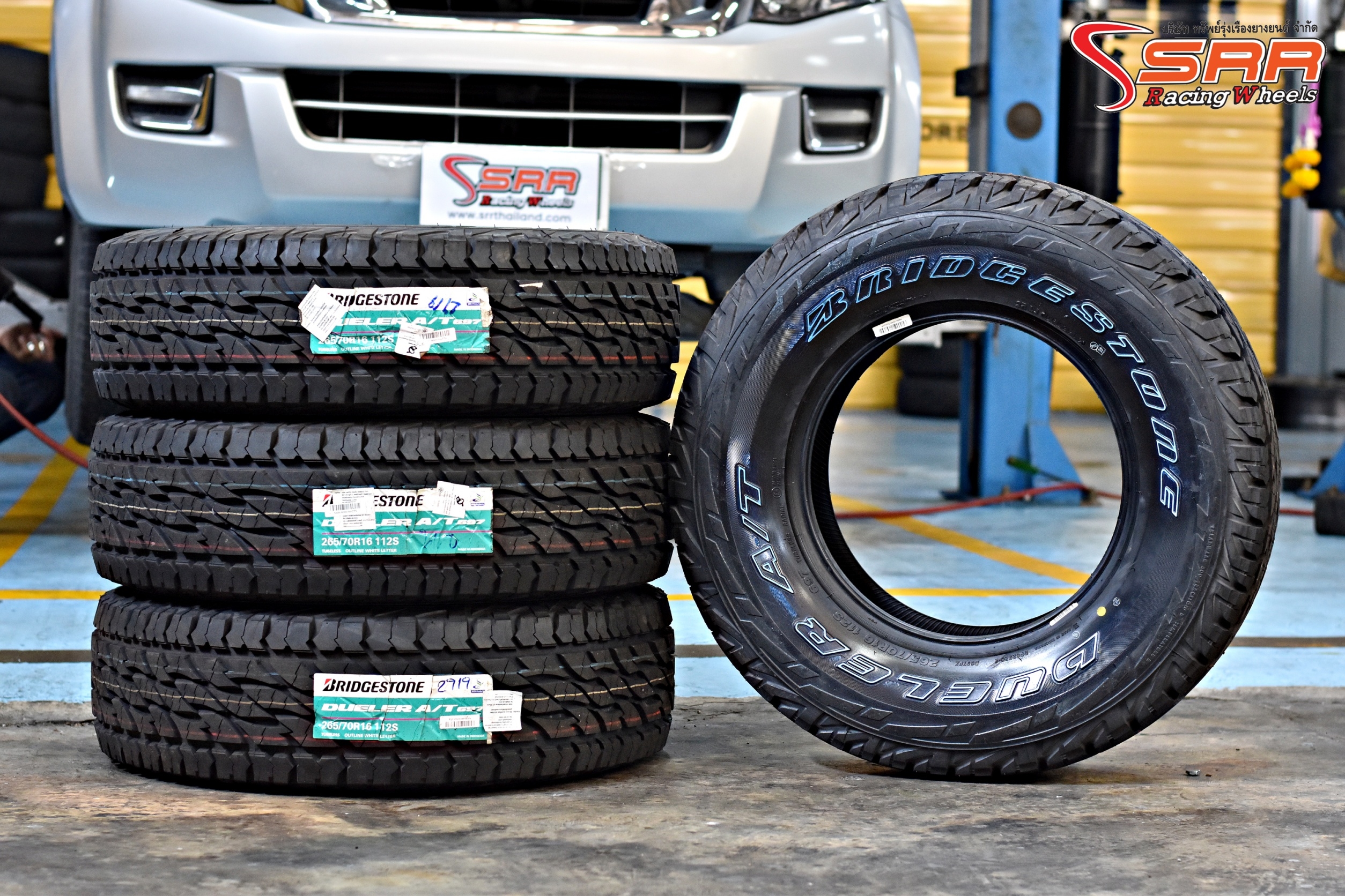 BRIDGESTONE DUELER A/T 697 265/70R16 ยางใหม่ปี19 ลดราคาพิเศษ