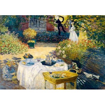 Bluebird Puzzle - The Lunch, 1873 by Claude Monet 1000 pcs.
